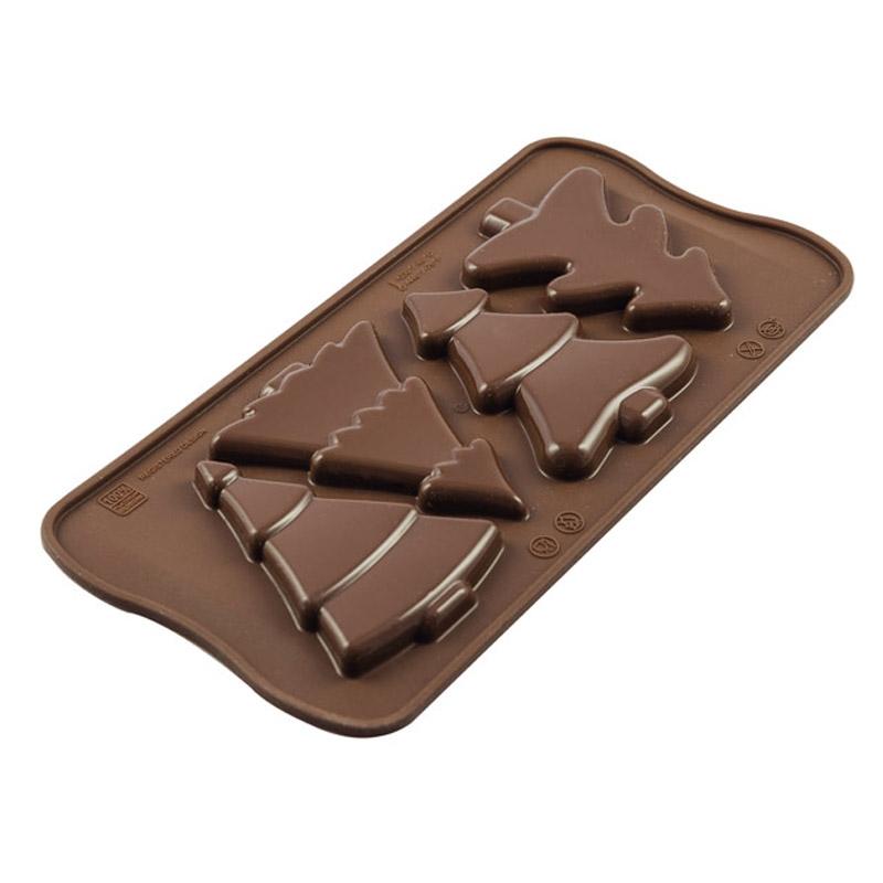 Molde de Silicona Bombónes Abetos 56X75 4Pcs (1 u.)