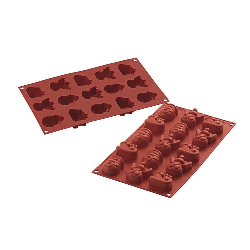 Molde de Silicona Christmas 48X44X22 mm. 15 Pcs (1 u.)