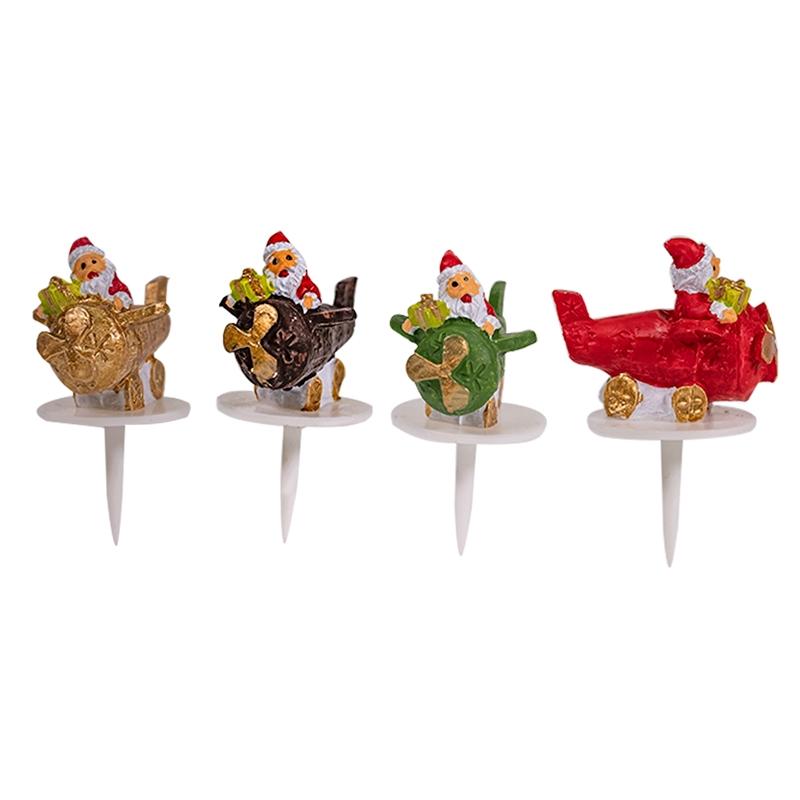 Surtido Pick Papa Noel Avion
