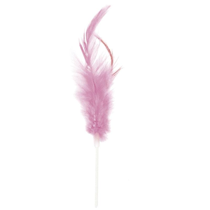 Plumas Pequeñas Rosas 150 mm. (200 u.)