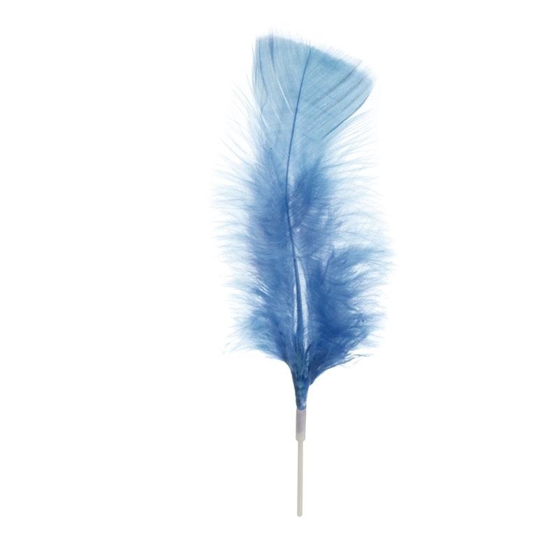 Plumas Grandes Azules 230 mm. (200 u.)