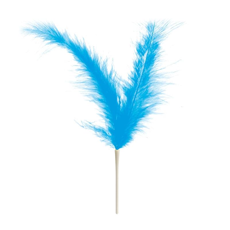 Plumas Dobles Azules 220 mm. (200 u.)