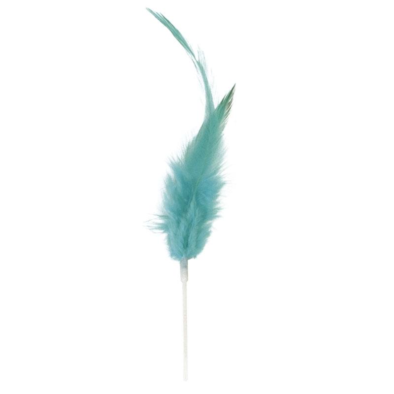 Plumas Pequeñas Verdes 150 mm.