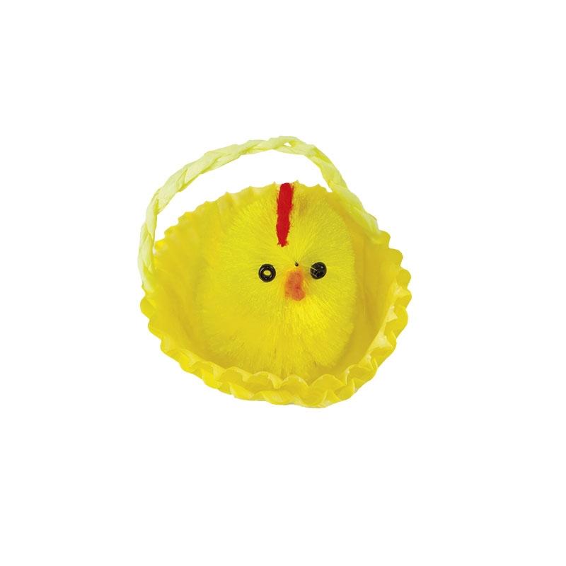 Pollitos Amarillos en Cupcake 45X45 mm. (12 u.)