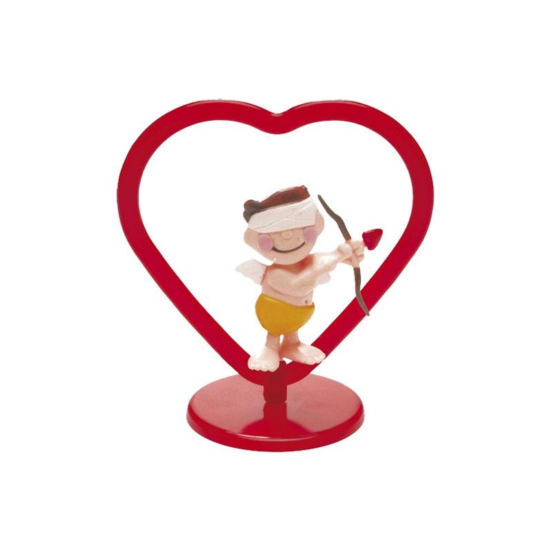 Cupido Moreno Corazón Pequeño (12 u.)