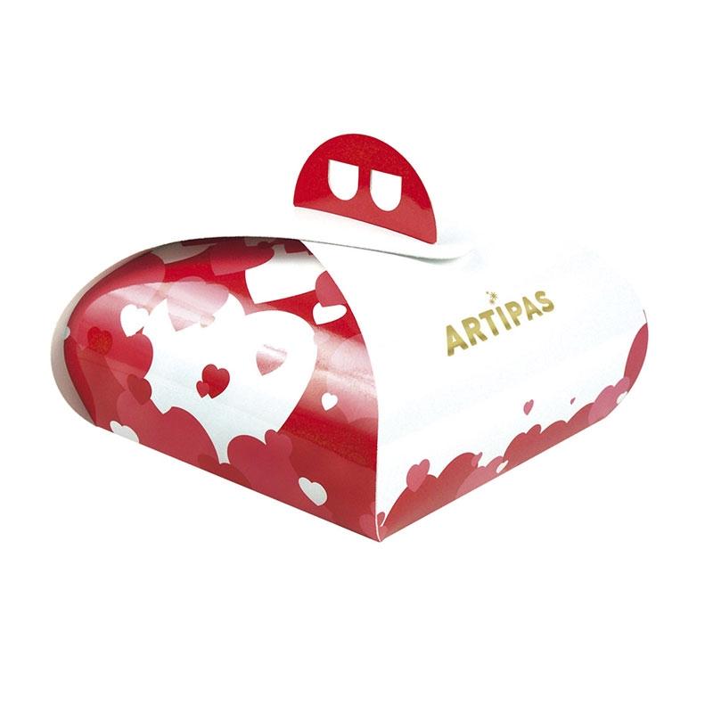 Cajas de Tarta San Valentin 240 mm. *Laminada 2 Caras* (50 u.)