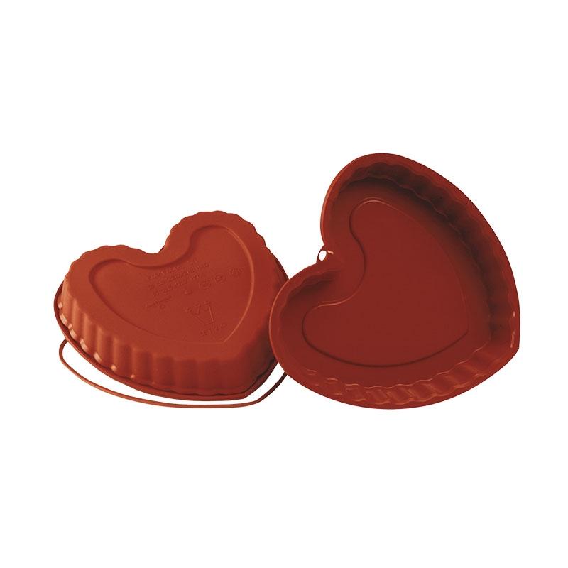 Molde de Silicona Corazón 218x220x40 mm 1250 ml (1 u.)