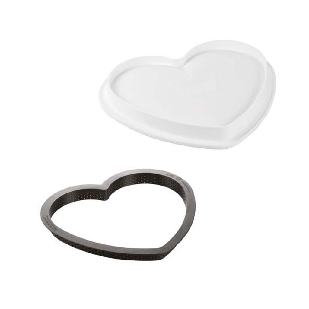 Molde de Silicona Corazón 188X158X26 mm. 460 ml. (1 u.)