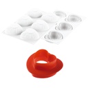 Molde de Silicona Corazón + Cortante 82X77X31 mm. (1 u.)