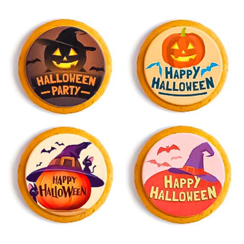 Discos Azúcar Stdos. Halloween (120 u.)