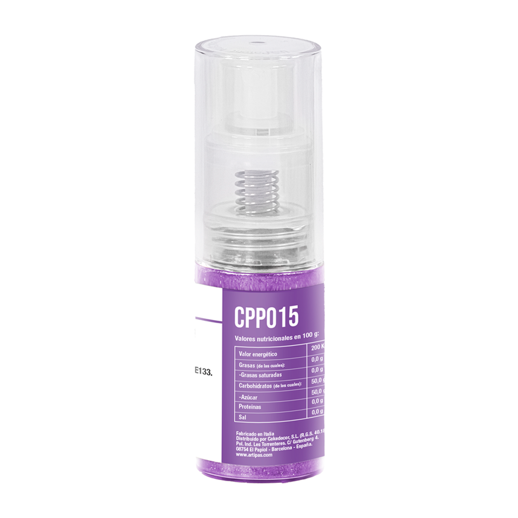 Metallic Powder Dye with Violet Sprayer