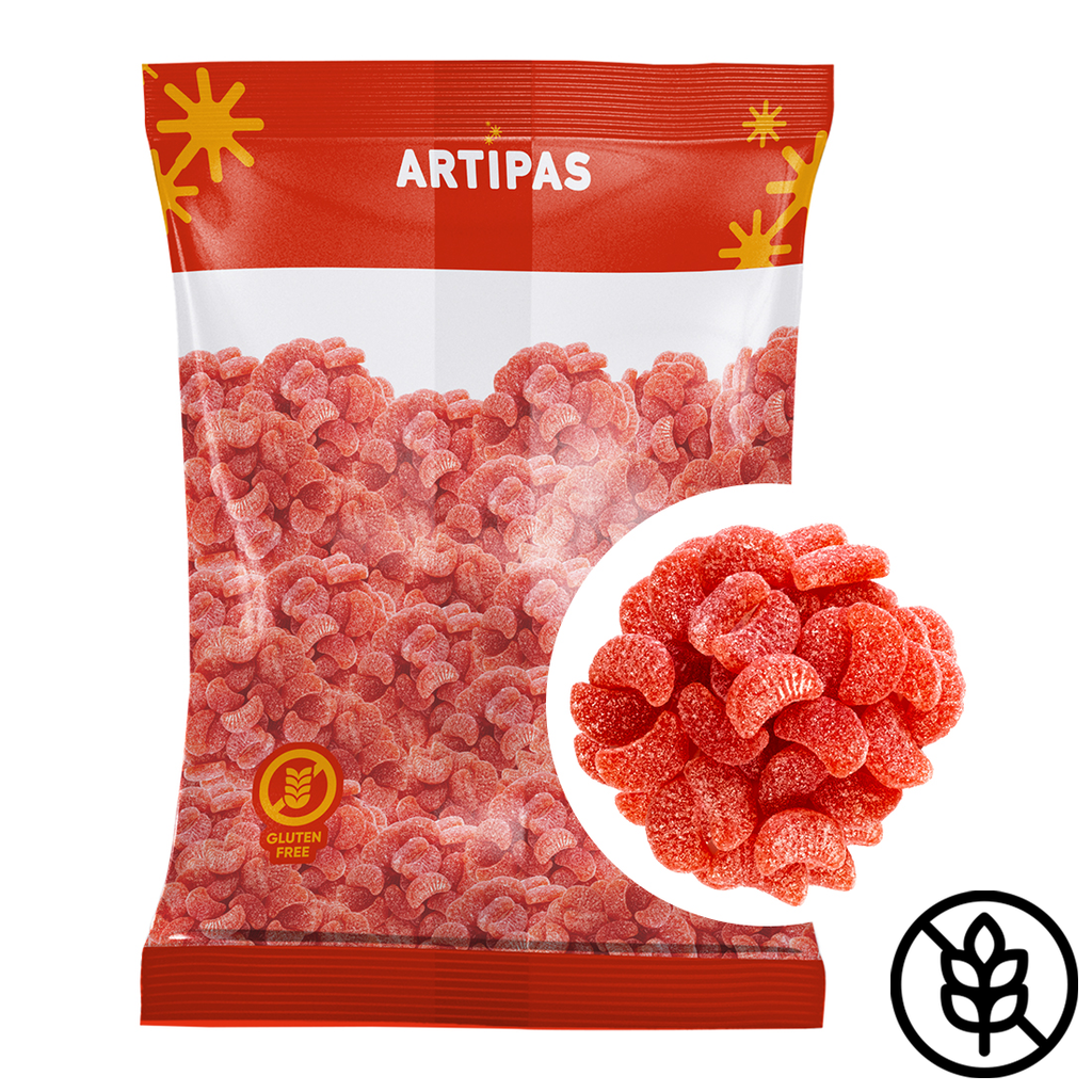 Gajos de Fresa Bolsa (1 Kg)