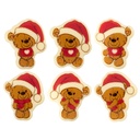 Ositos Con Gorro de Papa Noel (120 u.)