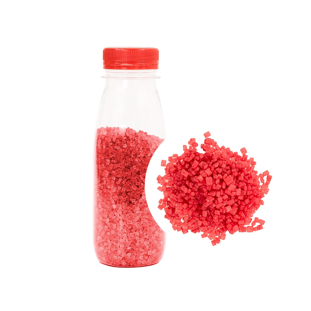 Cristales de Azúcar Rojo Bote (200 g)