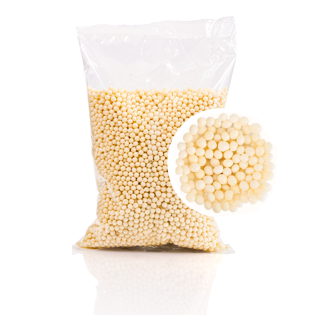 Perlas de Chocolate Blanco Crujientes