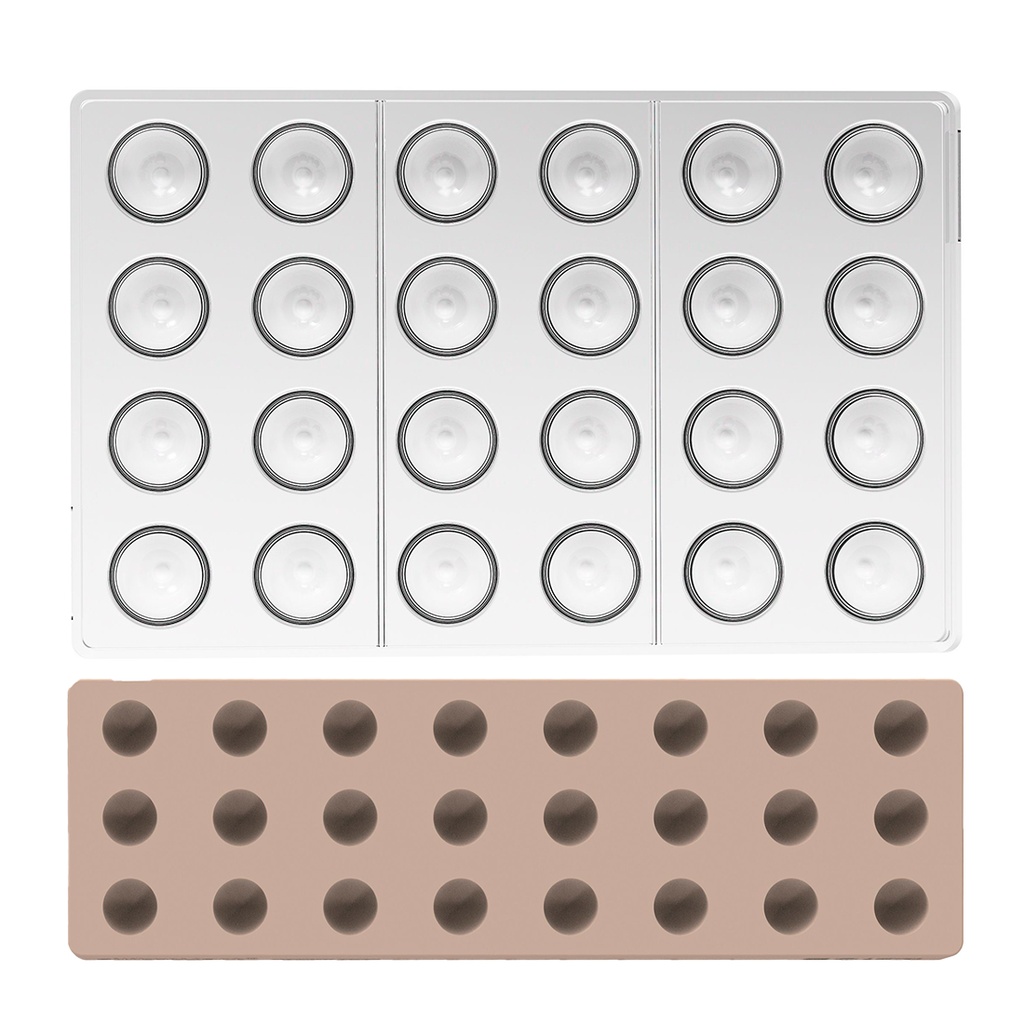 Kit Cubo Molde Tritan 21*21 + Molde Silicona 13*13 (copia)