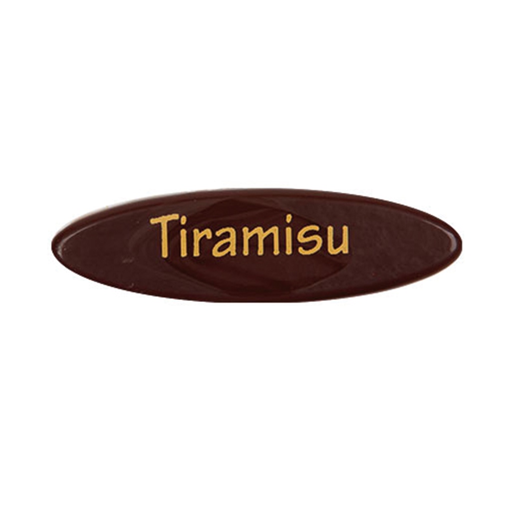 Placa Tiramisu (300 u.)