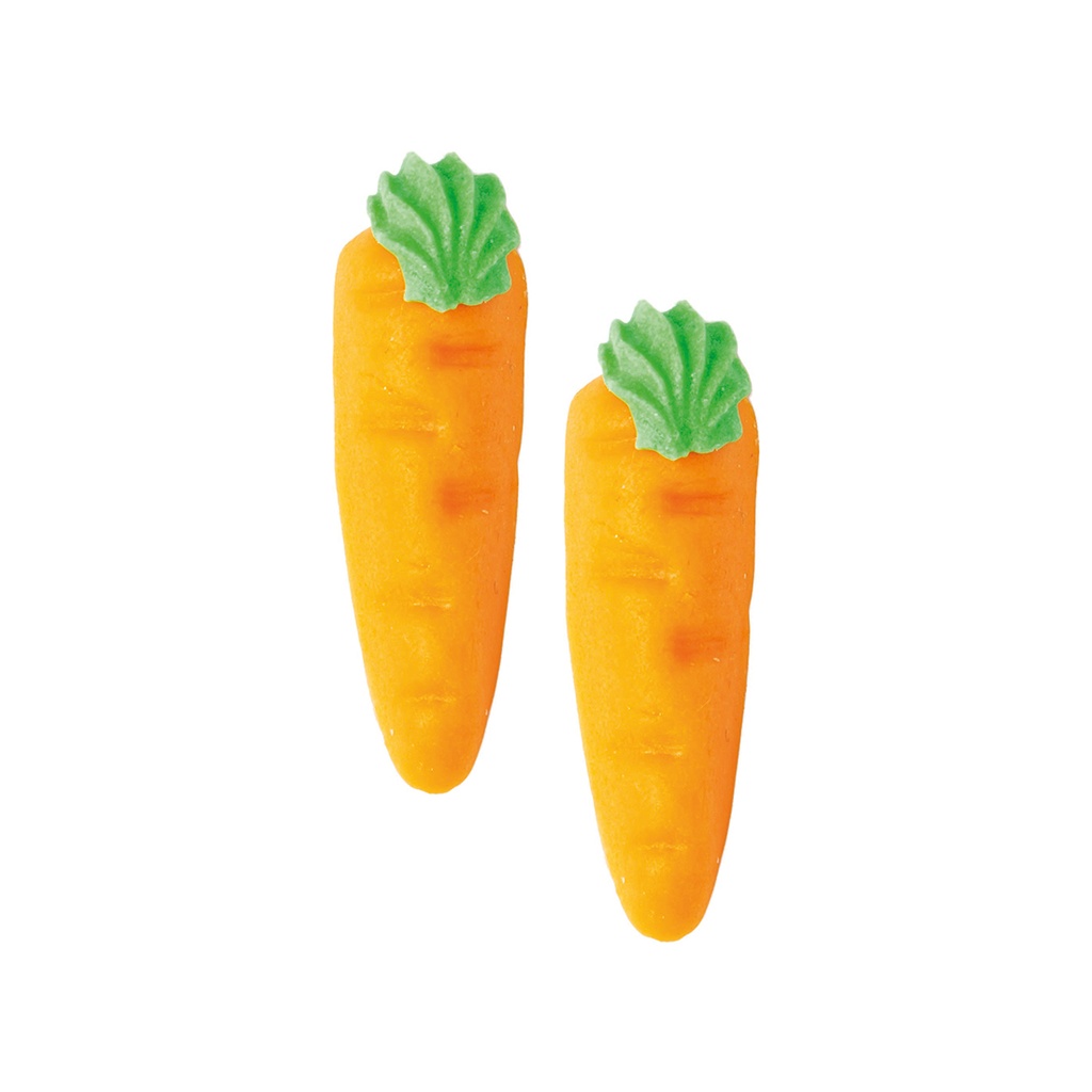 Zanahorias de Mazapán 4 cm (80 u.)