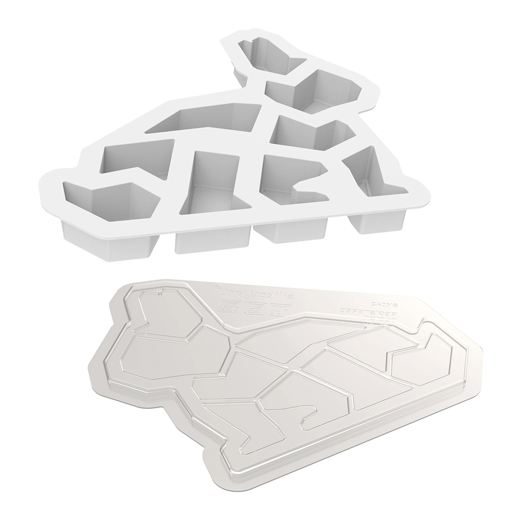 Silicone mould Bunny 520 - 276x268 h 31 mm + thermoformed mould