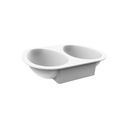 Molde de Silicona Medios huevos 385 n.2 145x102 h 46 mm (1 u.)