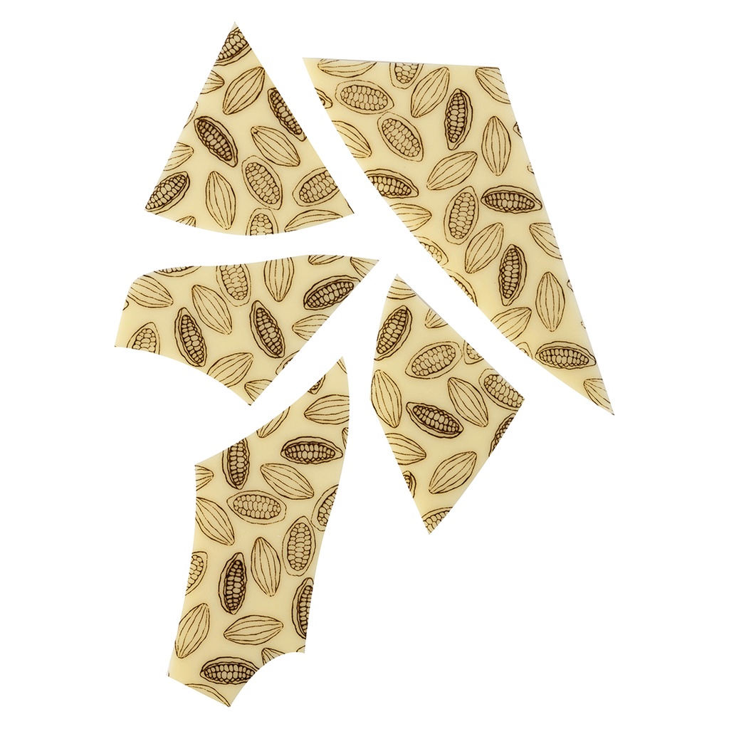 Printed plate Broken Coffee 30x12 cm
