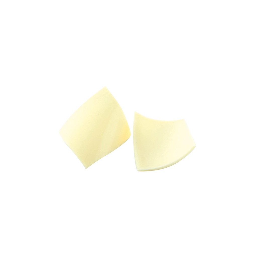 Mini Placa Ondulada Chocolate blanco 2,5 cm (210 u.)