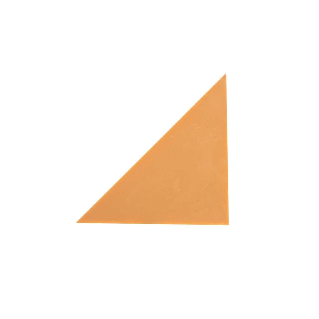 Placa Triangular Caramelo 4,5 cm (240 u.)