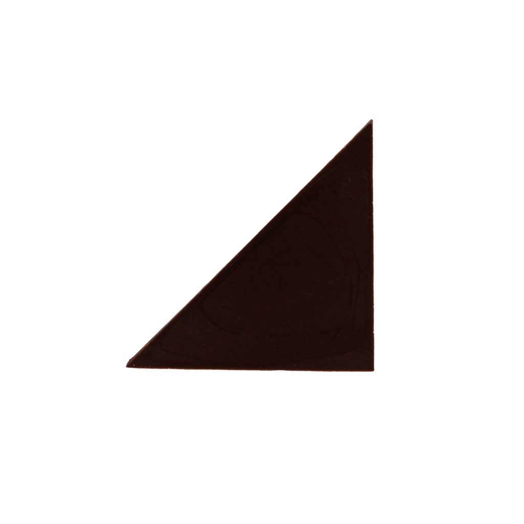 Placa Triangular Chocolate Negro 4,5 cm (240 u.)