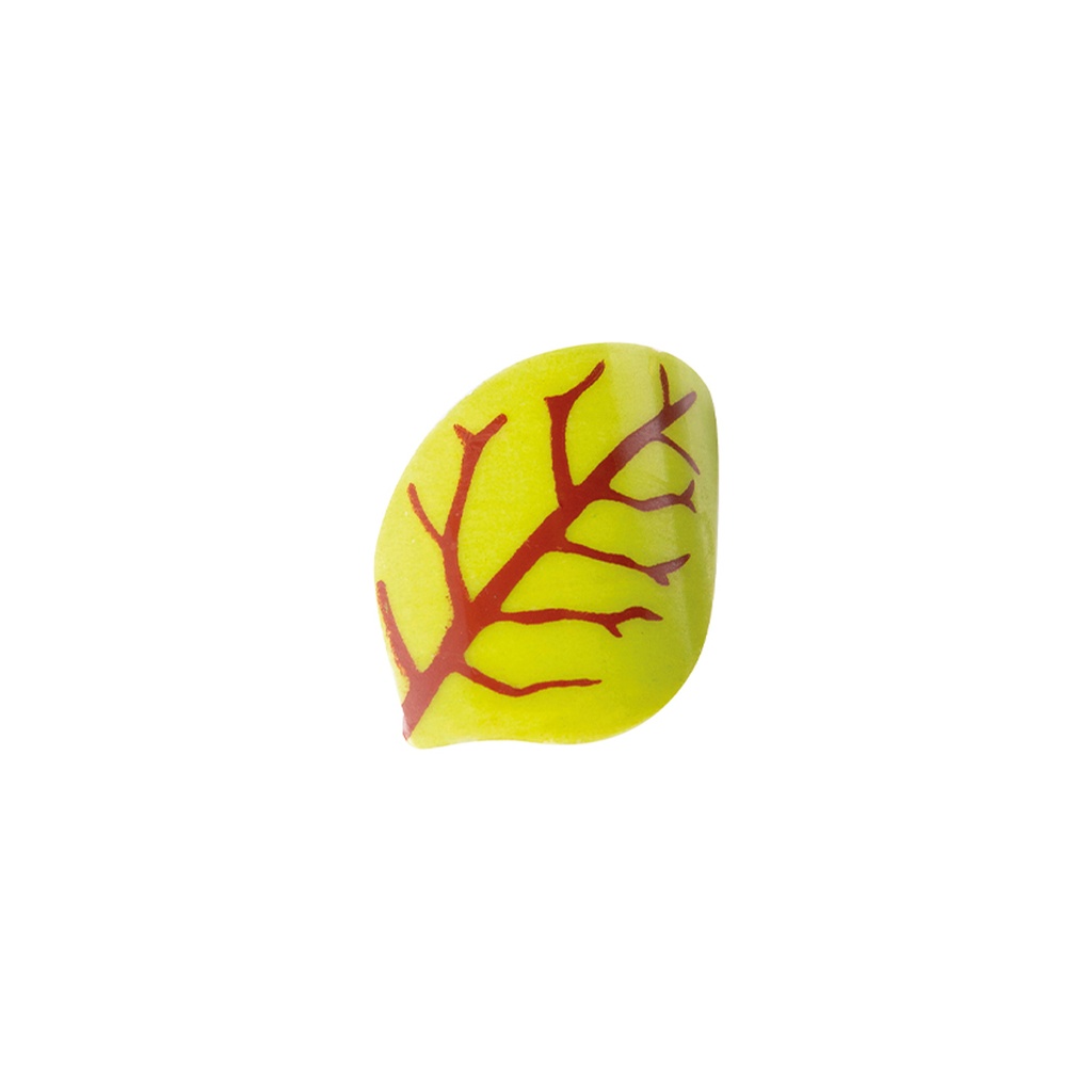 Hoja Verde Chocolate Blanco 2,5x3,5 cm (180 u.)