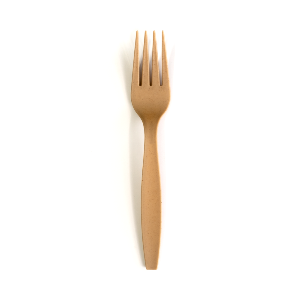 Tenedor de Fibra de caña de azúcar (200 u.)