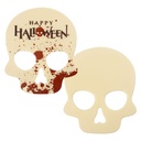 Calavera Feliz Halloween 11,5X13,5 cm (10 u.)
