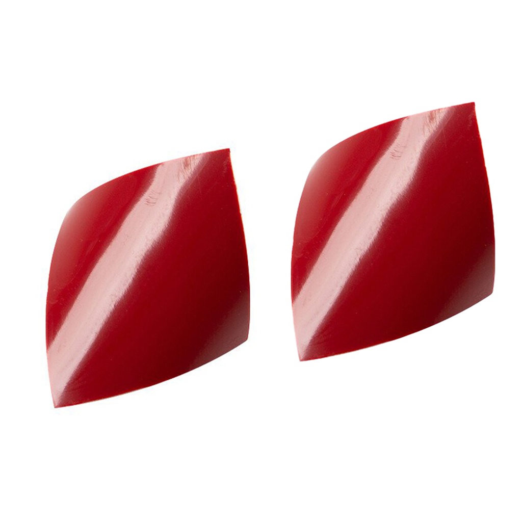 Placa Ondulada Roja 3,5X3,5 CM (120 u.)