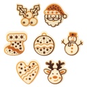 Placas Navideñas 3,5 cm (140 u.)