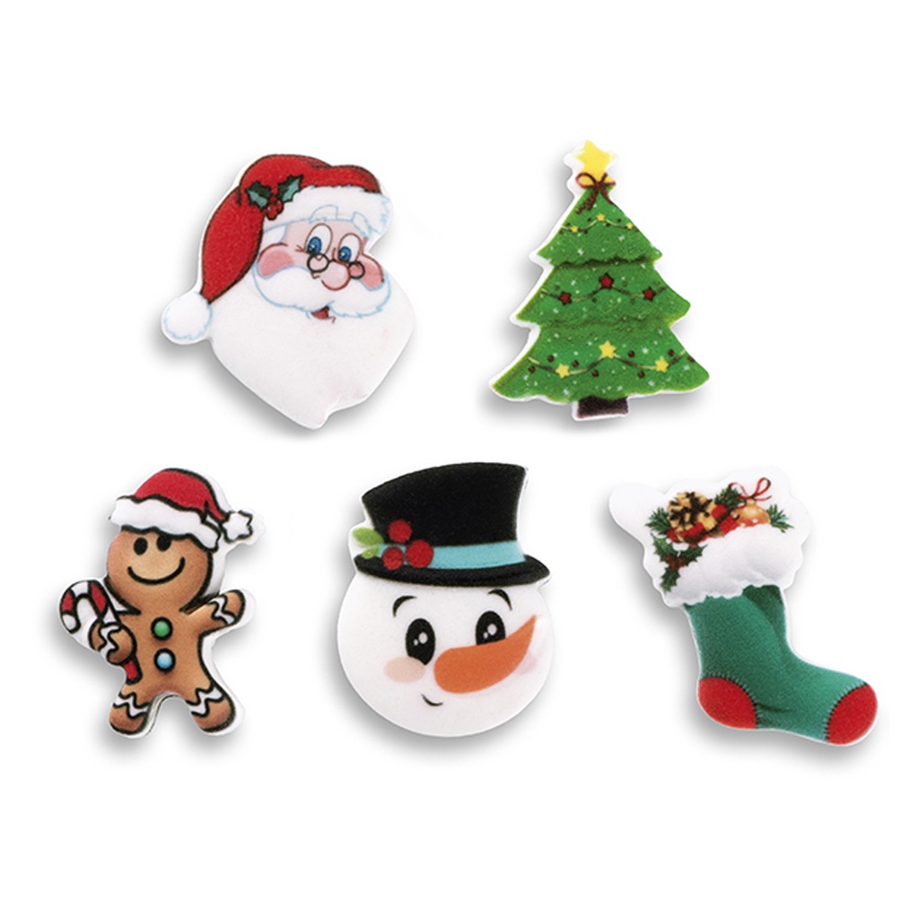 Surtido Placas Navideñas Azúcar (60 u.)