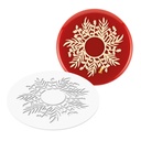 Tapete de Silicona Ghirlanda Decoratico 10 ml ø145 H 2 MM (1 u.)