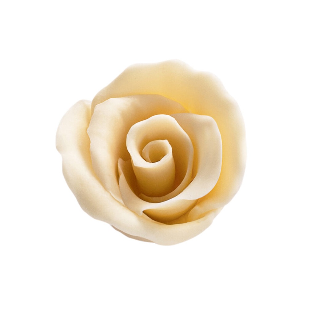 Rosa Blanca 3D Chocolate Blanco (30 u.)