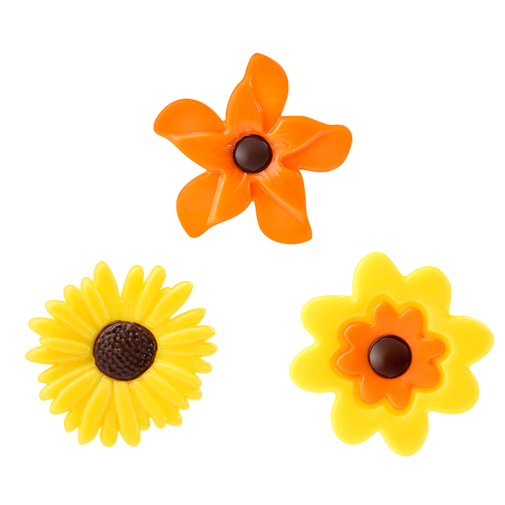 White Chocolate Flower Set (252 u.)