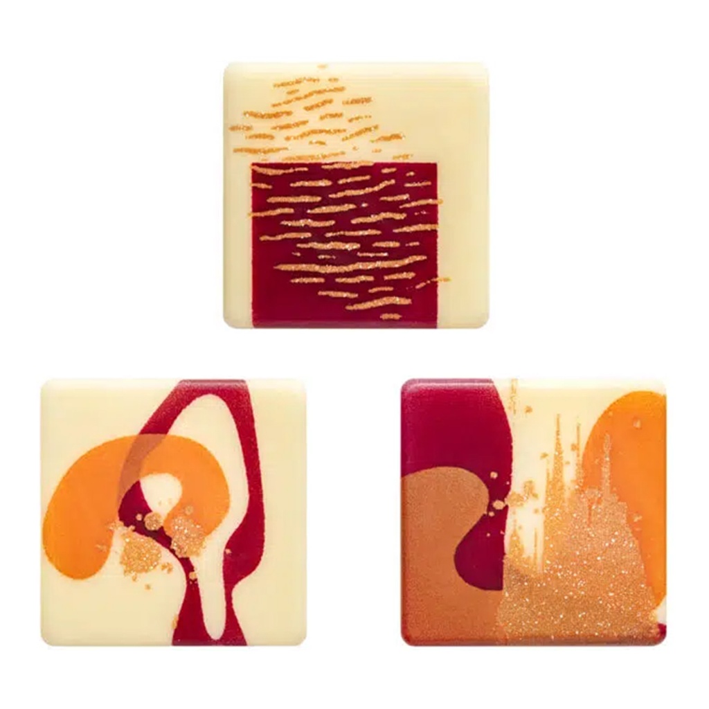 Placas "Barcelona" Chocolate Blanco (144 u.)