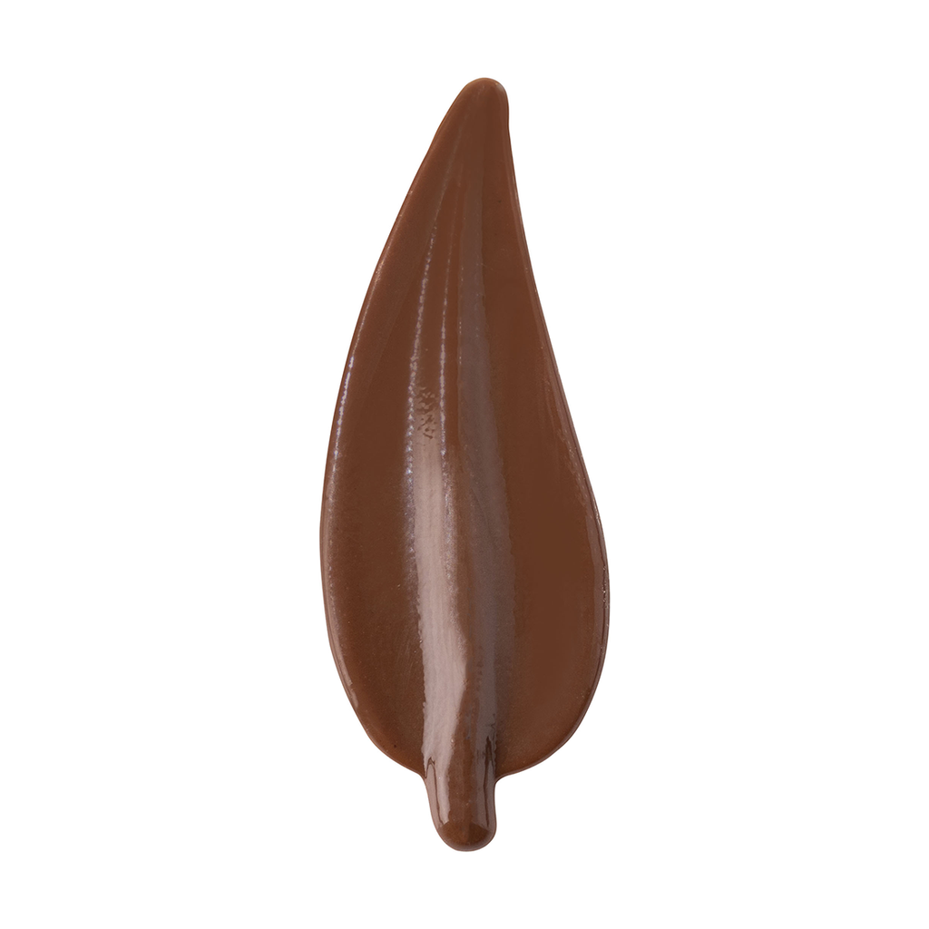 Hoja Chocolate con Leche  6x2,2 cm  (120 u.)