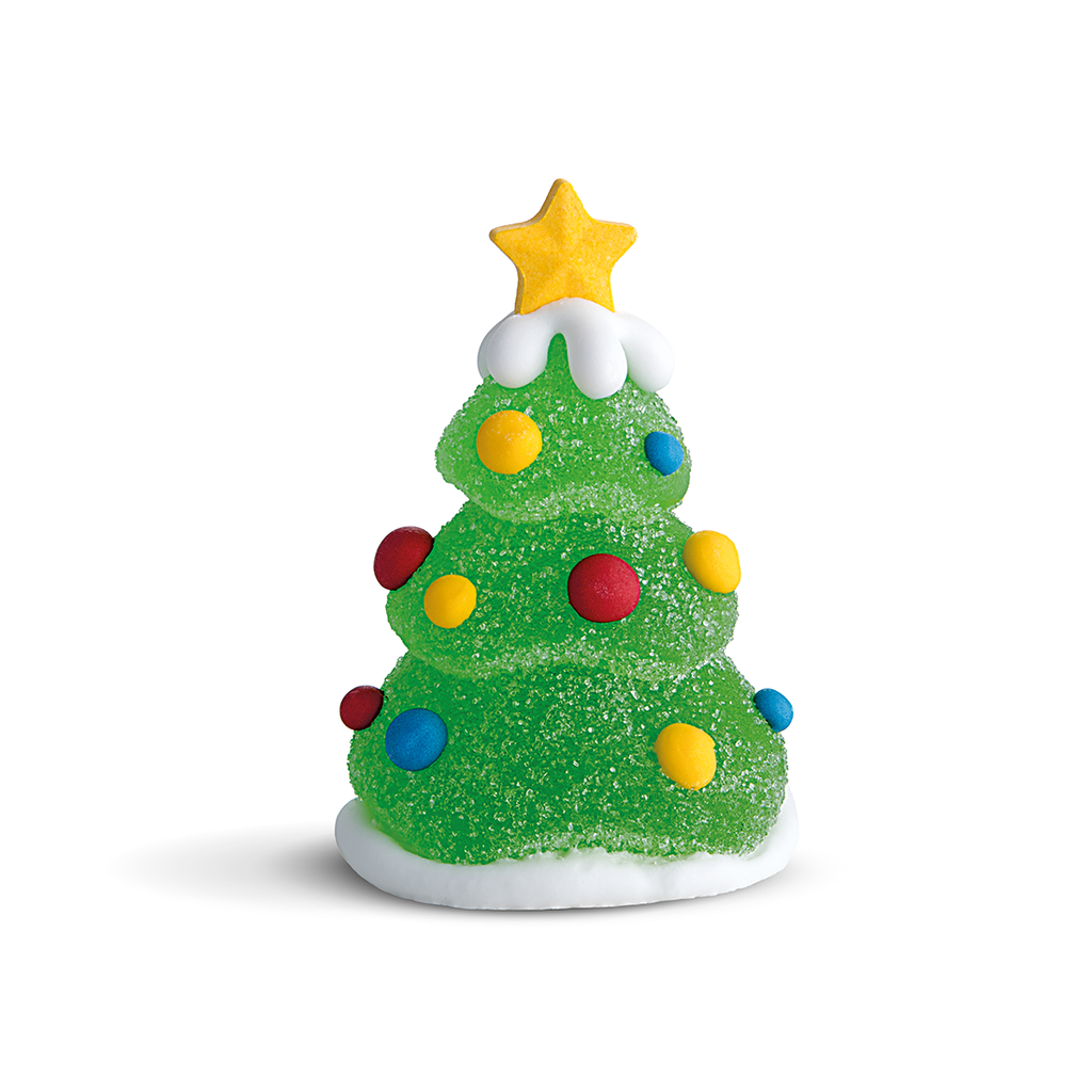 Árbol de Navidad Decorado Azúcar+Gominola ø50 mm (30 u. )