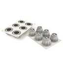 Molde de Silicona Calabazas Ø 6,7 h 5 cm 6 Piezas 100 ml (1 u.) 