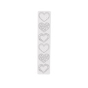Molde de Silicona Corazones 69x61 h2 mm 6 Pcs (1 u.) 