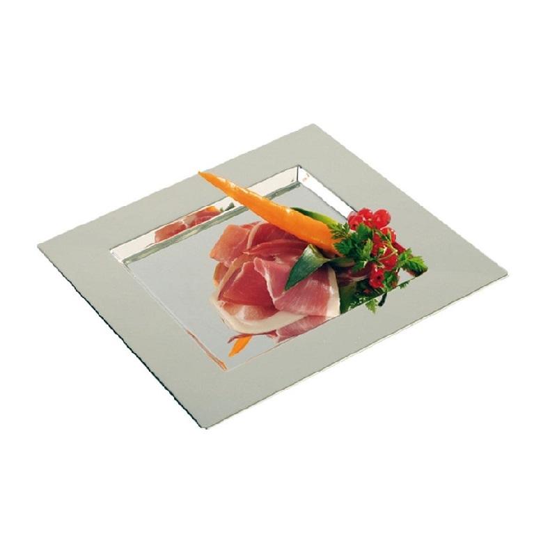 Mini Plato Car Plata 75X75X10 mm. (12 u.)