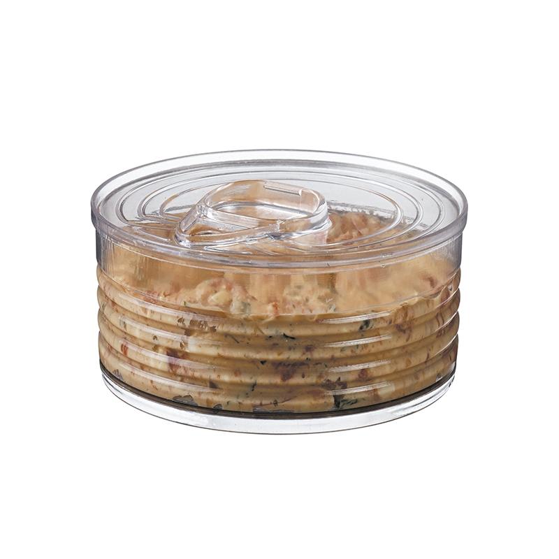 Lata de Conserva Transparente Ø 74,5 Alto 37,4 mm. 100 ml. (12 u.)