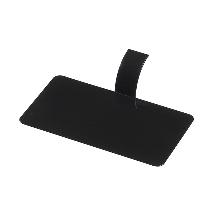 Formato Pestaña 100X55X20 mm. Negro (100 u.)