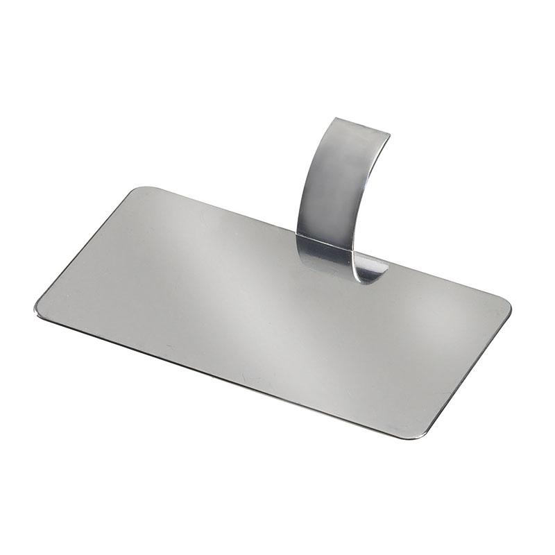 Formato Pestaña 100X55X20 mm. Plata (100 u.)