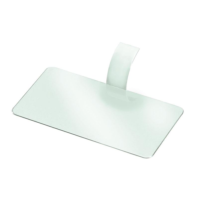 Formato Pestaña 100X55 mm. Transparente Verde (100 u.)