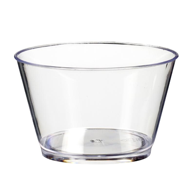 Monoporcion Cónico Transparente Ø 80 Alto 50 mm. 150 ml. (100 u.)