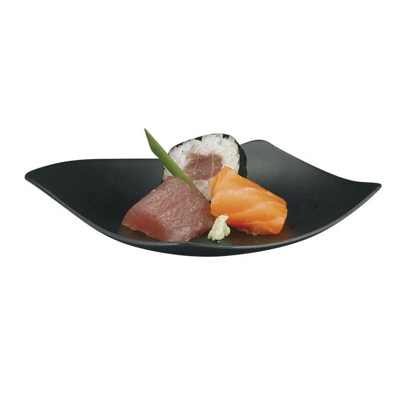 Plato Negro 130X100 mm. (100 u.)