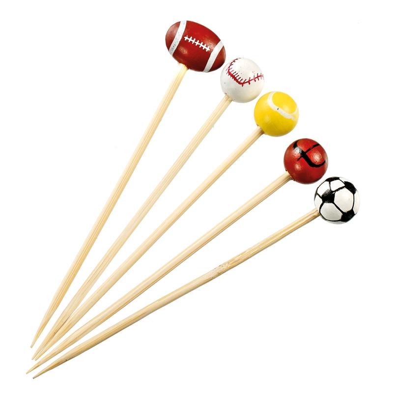 Brochetas Balón Fútbol 100 mm.